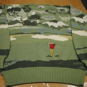 SWEET Vintage Golf Sweater
